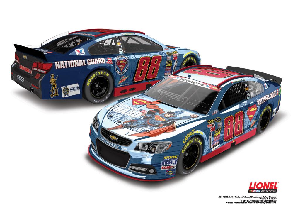 dale earnhardt jr superman car