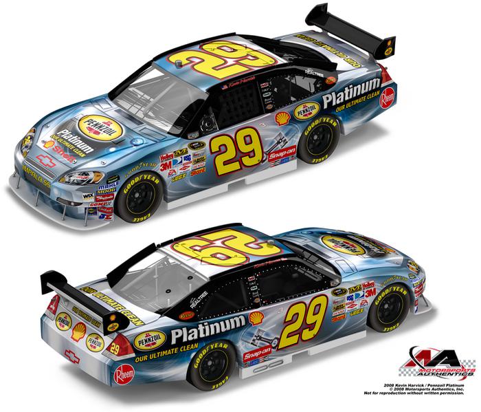 kevin harvick pennzoil car