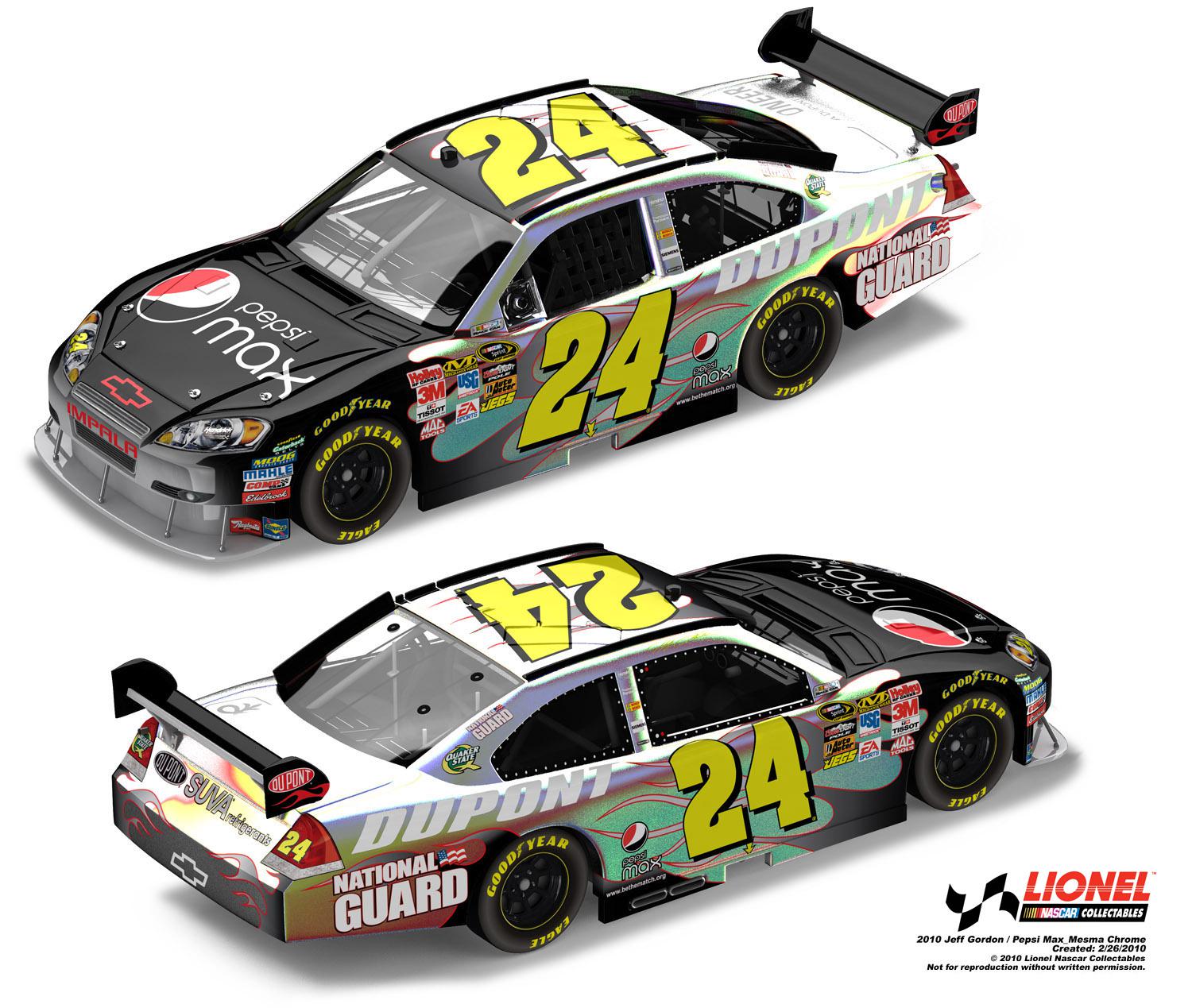 jeff gordon 2010 diecast