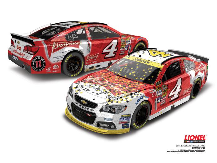 kevin harvick 2014 championship diecast