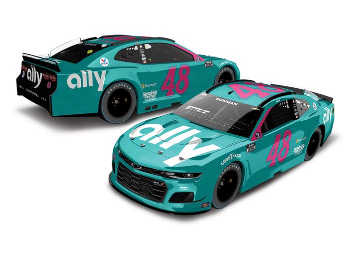 A BOWMAN 1 24 ELITE ALLY THROWBACK 21 CAMARO ZL1 Lionel Garage