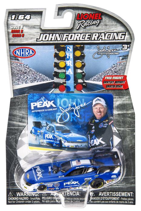 Sports & Outdoors Lionel Racing John Force 2018 Peak Funny Car 1:64 Toy ...